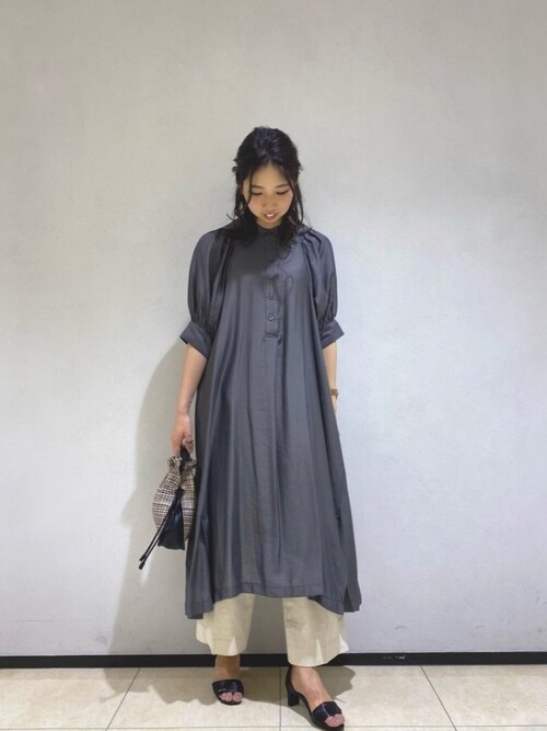 Sm2 Olohuone ルミネ立川ohmoriさんのワンピースを使ったコーディネート Zozotown