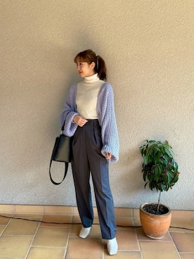 sayaさん(レディース・161cm)の冬コーディネート