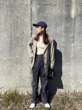 sayaさん（レディース・161cm）の冬コーディネート