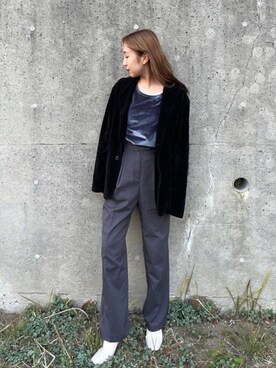 sayaさん（レディース・161cm）の春コーディネート