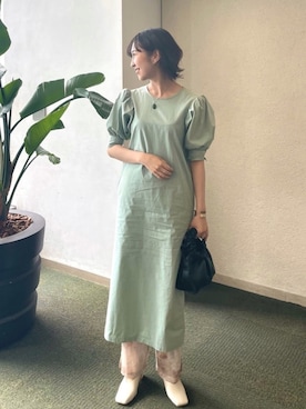 sayaさん（レディース・161cm）の春コーディネート