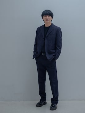 「J.CREW（ジェイクルー）のアイテム（ジャケット/アウター）」を使った、山田悠人さん（メンズ・180cm）の秋コーディネート