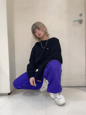 田中 優華さん(レディース・155cm)の冬コーディネート