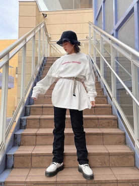 田中 優華さん（レディース・155cm）の春コーディネート