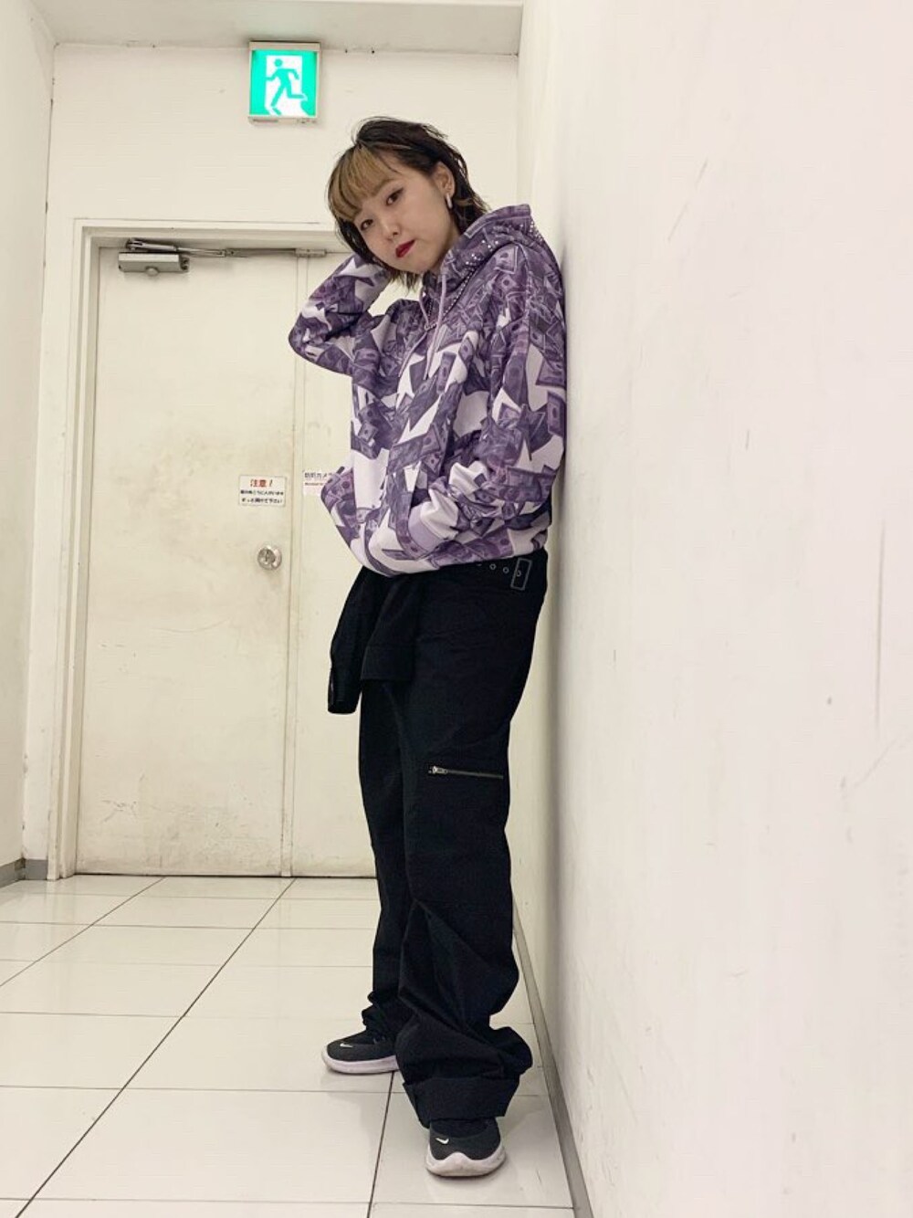 X-girl（エックスガール）の「X-girl x YURINO TWILL ALL IN ONE 