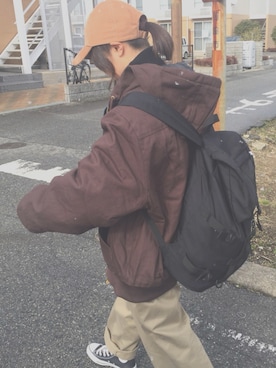 「DOCKERS（ドッカーズ）のアイテム」を使った、mikaさん（レディース・153cm）の春コーディネート
