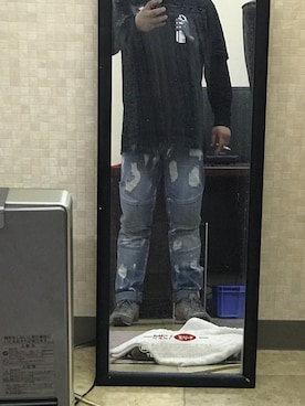 「NINE（ナイン）のアイテム」を使った、jokerさん（メンズ・165cm）の冬コーディネート