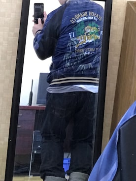 「Reasonのアイテム（その他アウター）」を使った、jokerさん（メンズ・165cm）の冬コーディネート