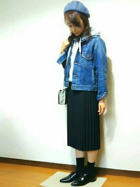 「H&M（エイチ・アンド・エム）のアイテム（ドレスシューズ）」を使った、RIE..:*:･･☆さん（レディース・163cm）の秋コーディネート