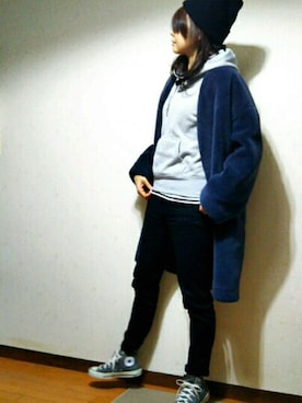 「ARIGATO（アリガトウ）のアイテム」を使った、RIE..:*:･･☆さん（レディース・163cm）の冬コーディネート