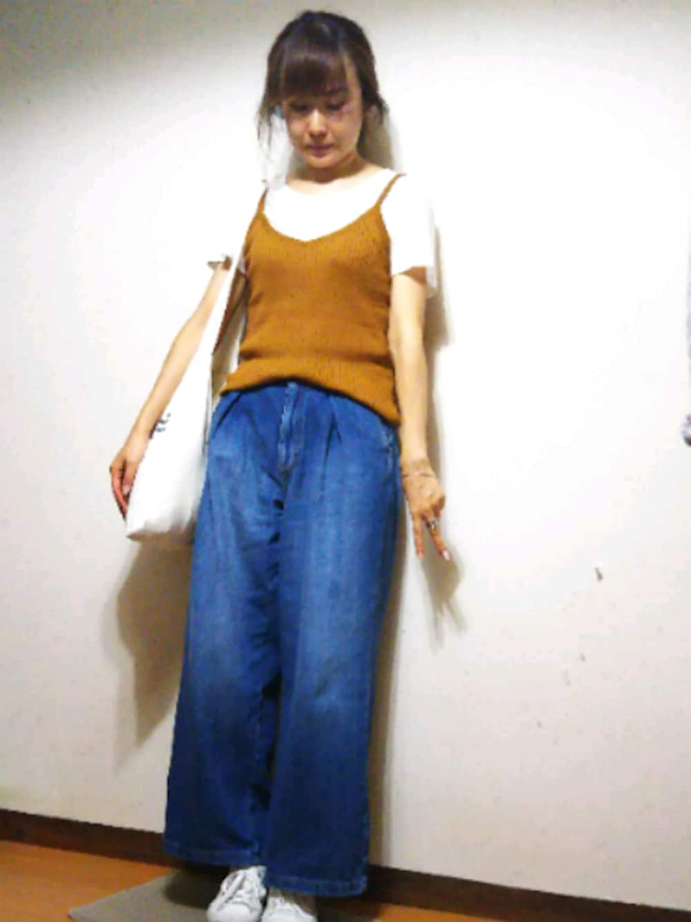 todayful  ニット キャミ TODAYFUL（トゥデイフル）の「リネンニットキャミソール（キャミソール