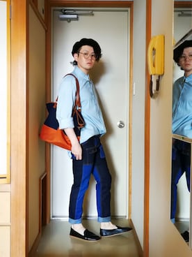 埒之（らちゆき）さん（メンズ・169cm）の秋コーディネート