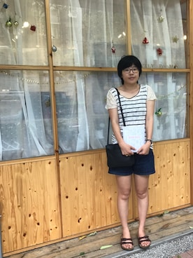 「文房具屋」｜annさん（レディース・162cm）の夏コーディネート