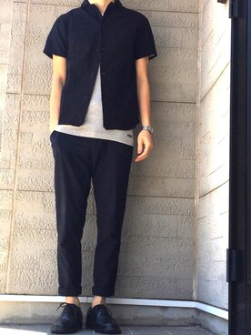 「LOLO（ロロ）のアイテム」を使った、ゆうきさん（メンズ・165cm）の春コーディネート