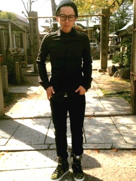 「ニットキャップ」｜MasaKi さん（メンズ・171cm・20代）の春コーディネート