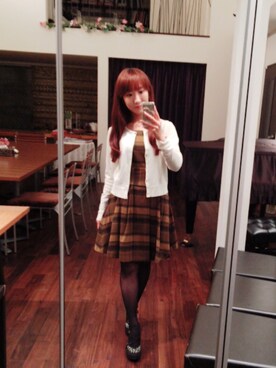 辰巳真理恵さん（レディース・154cm）の秋コーディネート