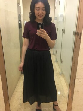 「紫色」｜gyibingさん（レディース・158cm）の夏コーディネート