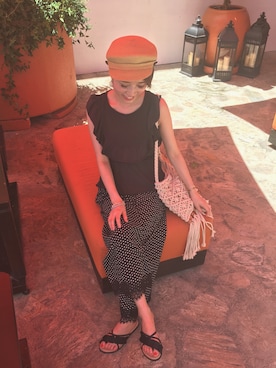 「マリンキャップ」｜nskbさん（レディース・157cm）の夏コーディネート