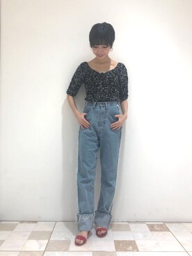 「ショートヘア」｜nskbさん（レディース・157cm）の夏コーディネート