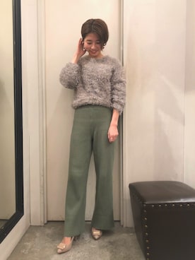 「ラメ」｜nskbさん（レディース・157cm）の冬コーディネート