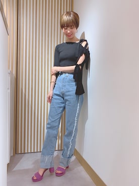 「ショートヘア」｜nskbさん（レディース・156cm）の春コーディネート