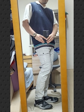 YM(最近はインスタ寄り)さん(メンズ・172cm)の夏コーディネート