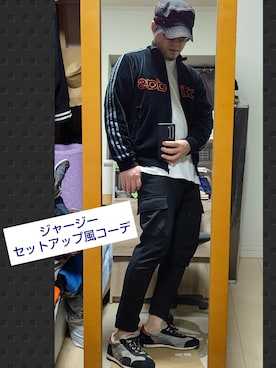 「TOMMY HILFIGER（トミーヒルフィガー）のアイテム（キャップ）」を使った、YM（最近はインスタ寄り）さん（メンズ・172cm）の秋コーディネート