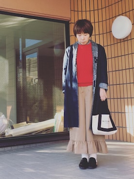 ueno yucari↟⌂さん（レディース・150cm）の冬コーディネート