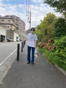 「BEAMS（ビームス）のアイテム（スラックス）」を使った、hiroさん（メンズ・181cm）の春コーディネート