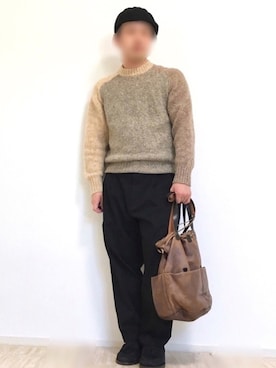 「Yves Saint Laurent（イヴサンローラン）のアイテム（モカシン/デッキシューズ）」を使った、yuunagi06さん（メンズ・161cm）の秋コーディネート