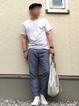 ハンチング ベレー帽を使った ワンマイルウェア のメンズ人気ファッションコーディネート Wear