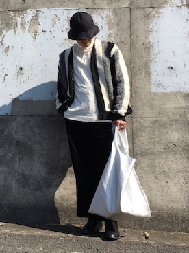 「ONE DAY KMC （ワンデイケーエムシー）のアイテム（シューズ）」を使った、yuunagi06さん（メンズ・161cm）の秋コーディネート