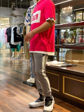 「MSGM（エムエスジーエム）のアイテム」を使った、Y.さん（メンズ・172cm）の夏コーディネート