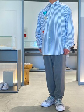 「doublet（ダブレット）のアイテム」を使った、Y.さん（メンズ・172cm）の春コーディネート