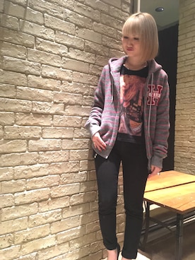 MAIKAさん(レディース・152cm)の冬コーディネート