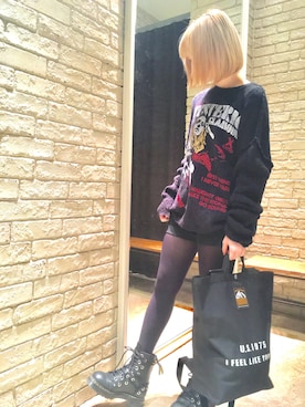 MAIKAさん（レディース・152cm）の冬コーディネート