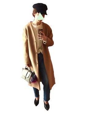 imuji*.さん（レディース・166cm）の冬コーディネート