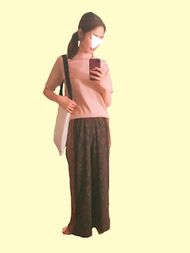 「kiruna（キルナ）のアイテム」を使った、imuji*.さん（レディース・166cm）の夏コーディネート