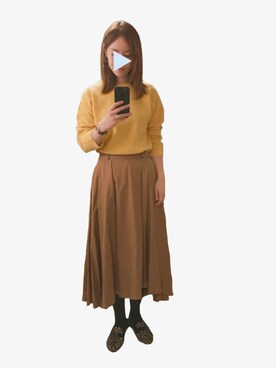 「used mix」｜「アイテム（腕時計）」を使った、imuji*.さん（レディース・167cm）の秋コーディネート