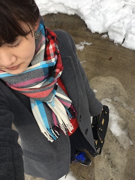 「アイテム（ピアス（両耳用））」を使った、yoppie221さん（レディース・158cm・30代）の冬コーディネート