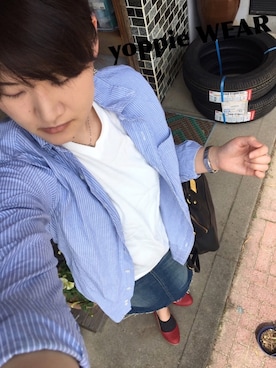 「アイテム（ピアス（両耳用））」を使った、yoppie221さん（レディース・158cm・30代）の春コーディネート