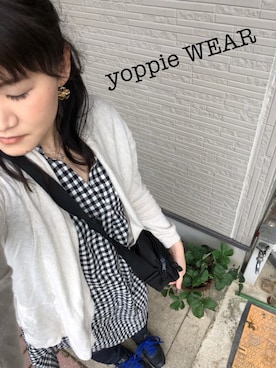 「アイテム（ピアス（両耳用））」を使った、yoppie221さん（レディース・158cm・30代）の夏コーディネート