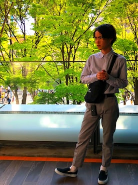 ささくれさん（メンズ・172cm）の春コーディネート