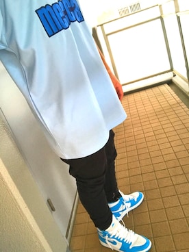 「アイテム（ジャージ）」を使った、しんごさん（メンズ・173cm・10代）の秋コーディネート