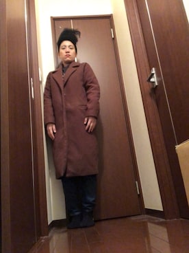 日本エレキテル連合橋本小雪さん(レディース・162cm)の冬コーディネート