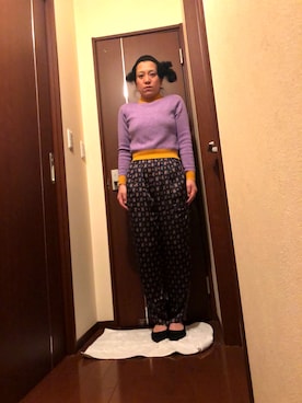 日本エレキテル連合橋本小雪さん（レディース・162cm）の冬コーディネート