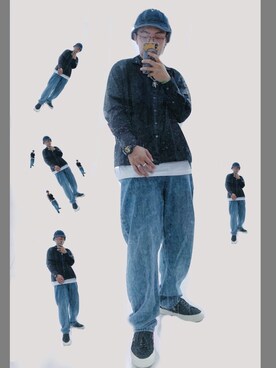 山野老肥さん（メンズ・168cm）の秋コーディネート