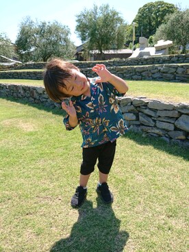 skrさん（キッズ・90cm）の夏コーディネート