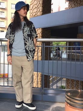 okaiさん（メンズ・172cm）の夏コーディネート