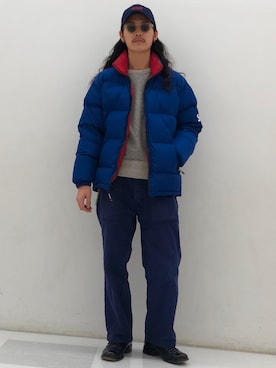「schott（ショット）のSchott/ショット/ARMY FATIGUE PANTS/アーミー ファティーグ パンツ（その他パンツ）」を使った、okaiさん（メンズ・172cm）の冬コーディネート